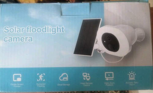 Telecamera con pannello solare - con,