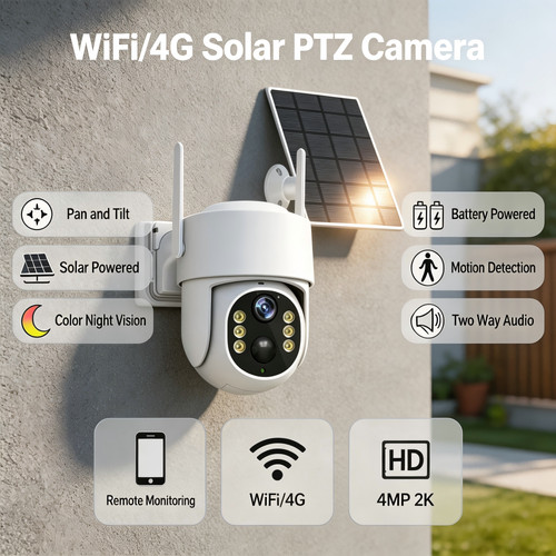 4mp telecamera esterna icsee - 4mp,