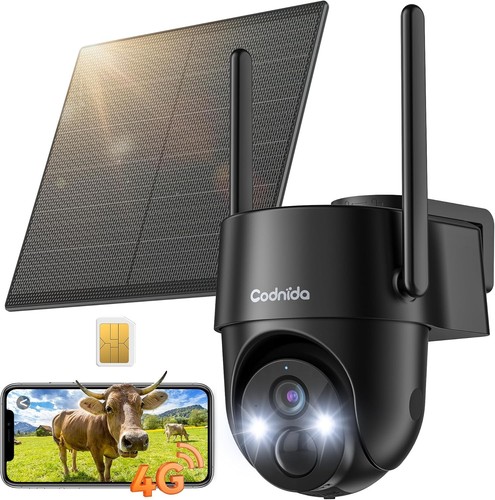 Telecamera esterno con sim - 4g,