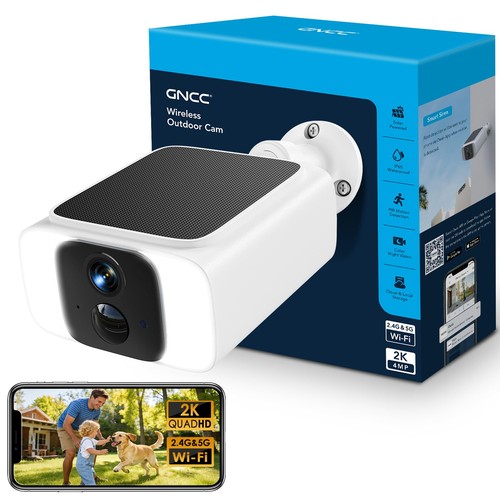 4mp telecamera wifi esterna - telecamera,