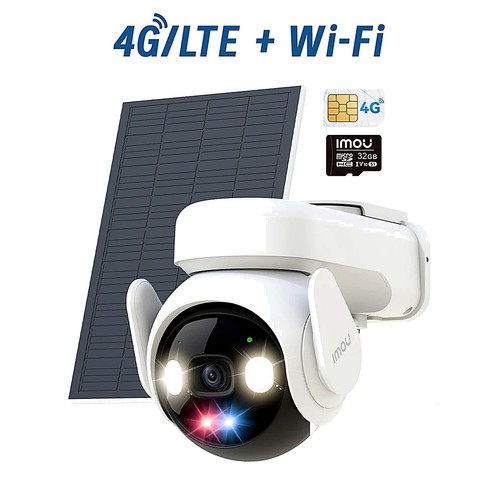 Telecamera con pannello solare - telecamera,