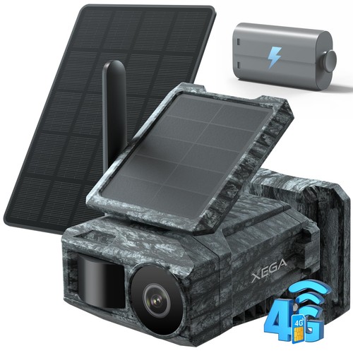 Xega telecamera solare con - telecamera,